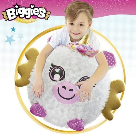 BIGGIES-PELUCHE ANIMAL HINCHABLE D45CM 4