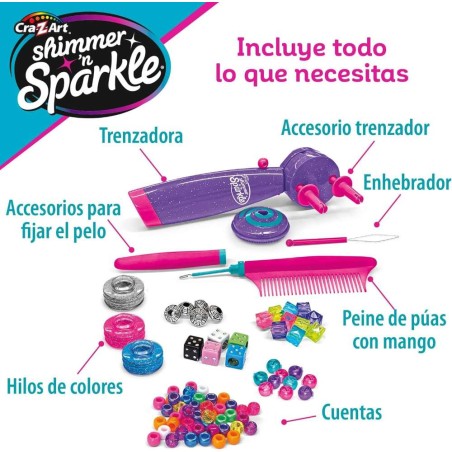 SHIMMER N SPARKLE-ESTUDIO PEINADO 3 EN 1