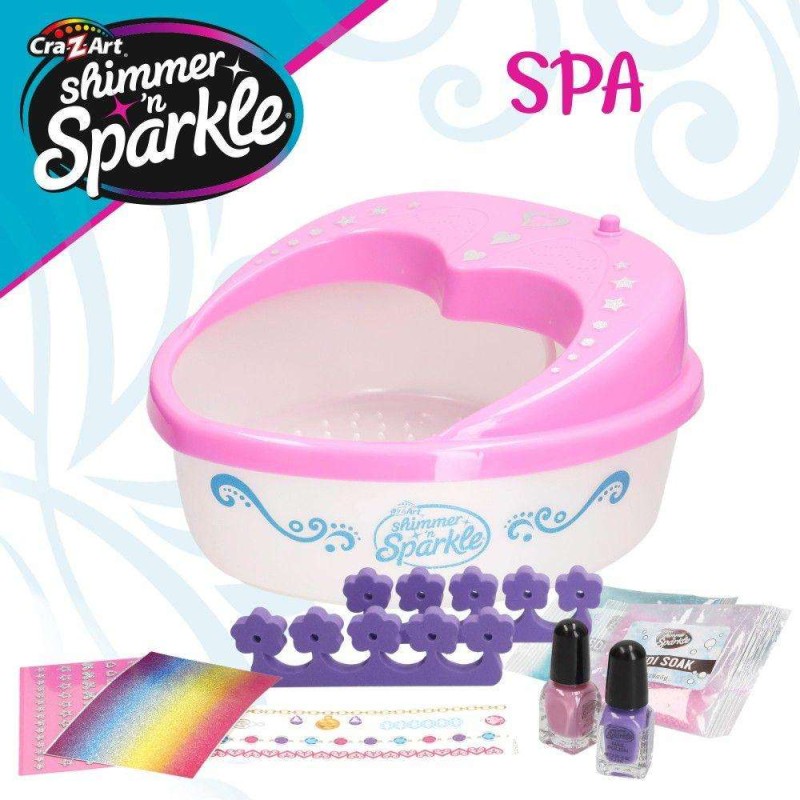 SHIMMER N SPARKLE-SPA PIES 5 EN 1 C/LUZ