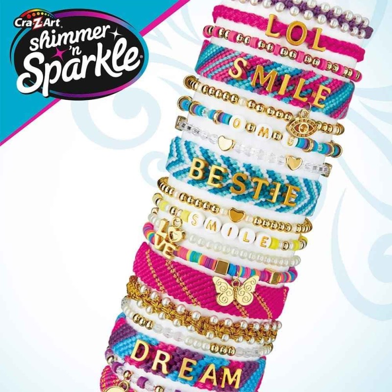 SHIMMER N SPARKLE-SET BRAZALETES FASHION