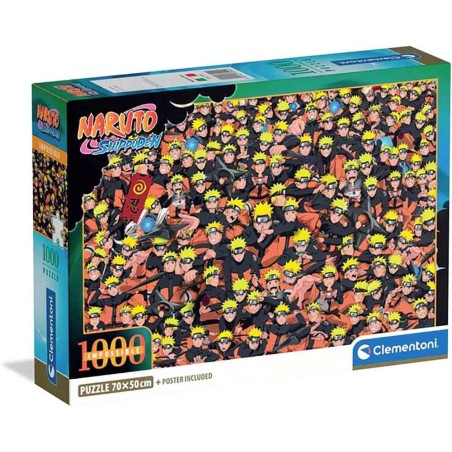 Puzzle 1000 Pzs Impossible Naruto