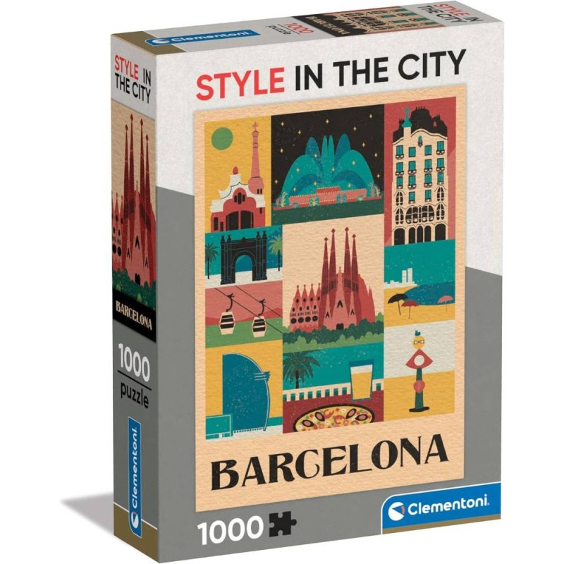 Puzzle 1000 Pzs Style In The City Barcel