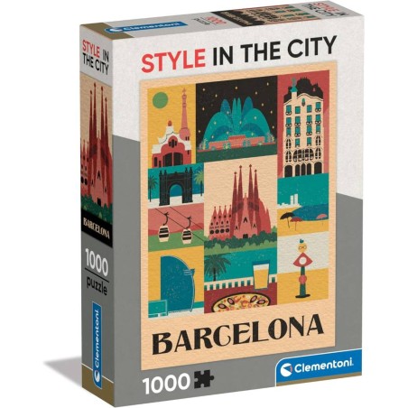 Puzzle 1000 Pzs Style In The City Barcel