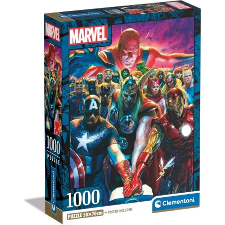 Puzzle 1000 Pzs Marvel Avengers - Compac