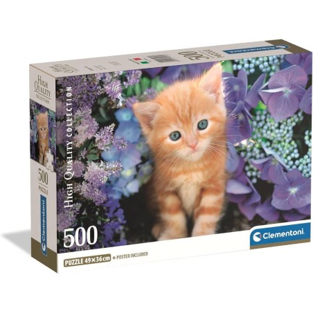 Puzzle 500 Pzs Hqc Ginger Cat  Compact B