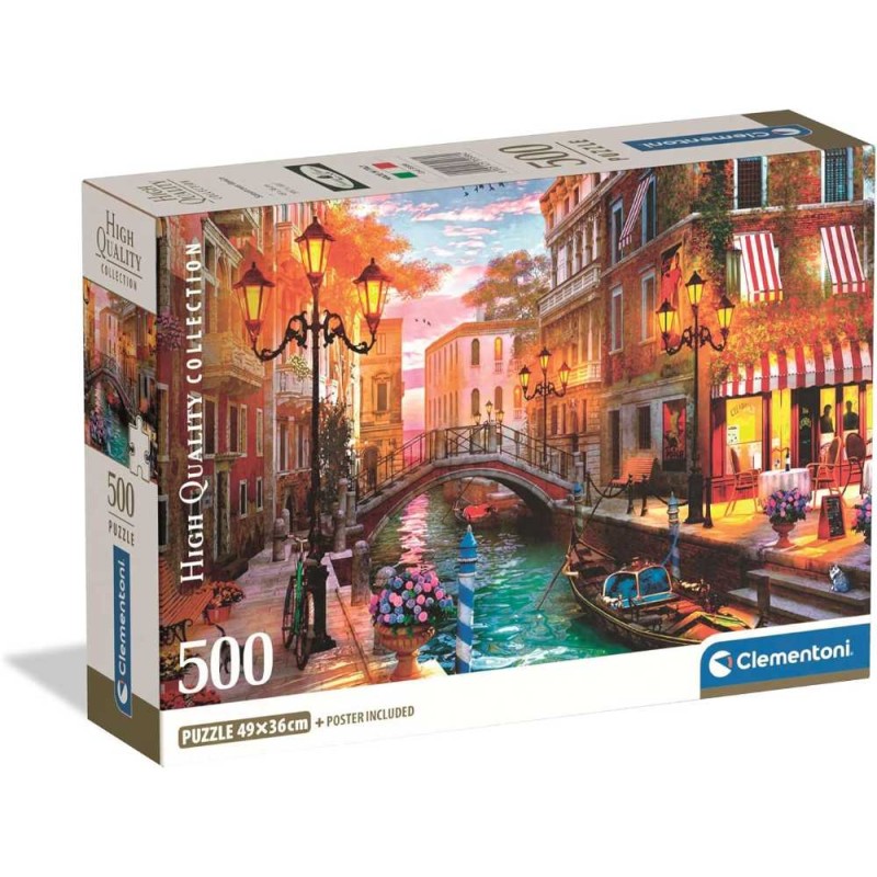 Puzzle 500 Pzs Hqc Sunset Over Venice Co