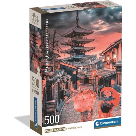 Puzzle 500 Pzs Hqc Evening In Kyoto Comp