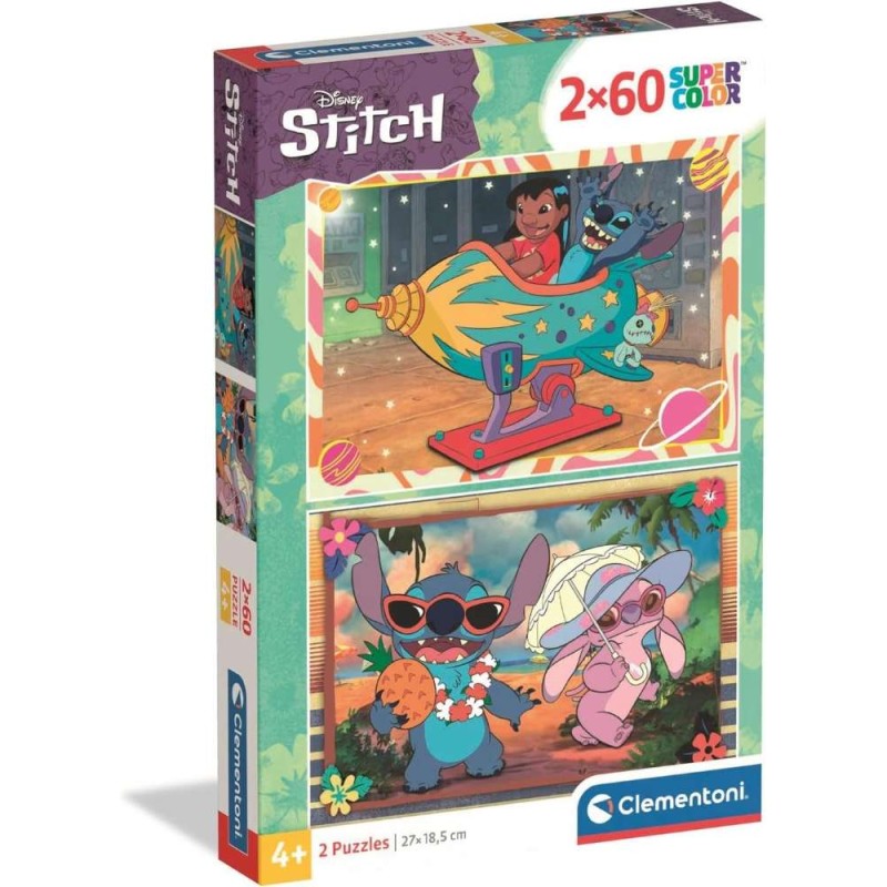 Puzzle 2X60 Pzs Stitch 2025