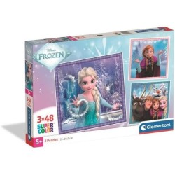Puzzle 3X48 Pzs Square Frozen