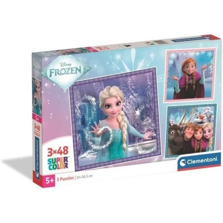 Puzzle 3X48 Pzs Square Frozen