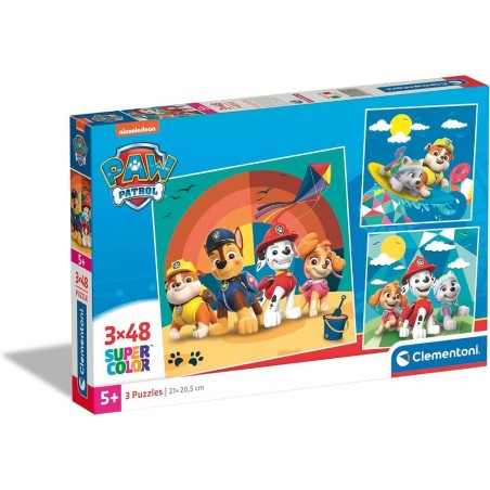 Puzzle 3X48 Pzs Square Paw Patrol   =202