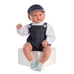 Muñeco Chema, pelele, camisa, gorra 46cm