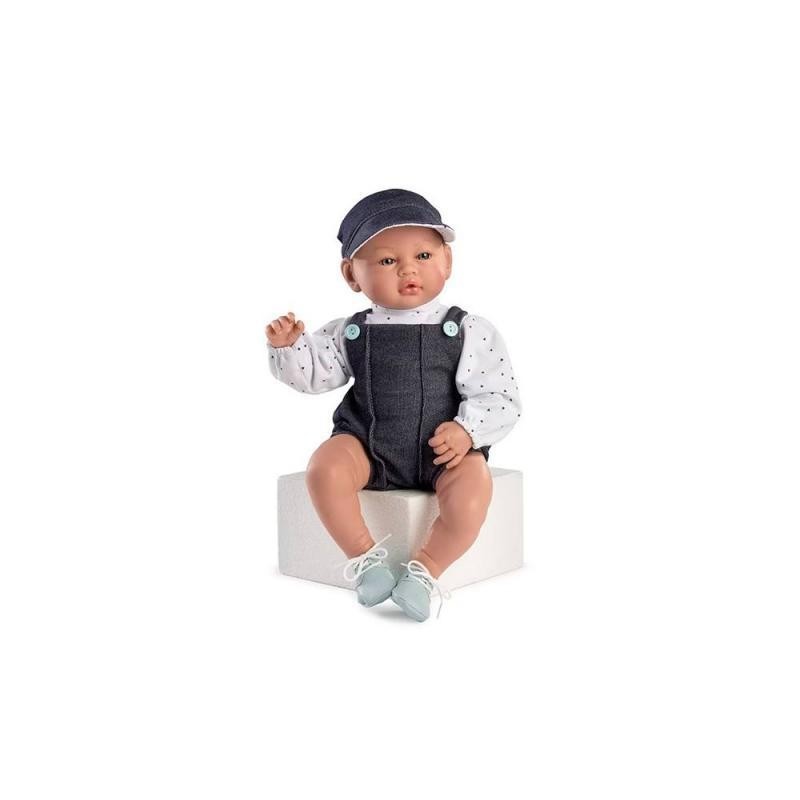 Muñeco Chema, pelele, camisa, gorra 46cm