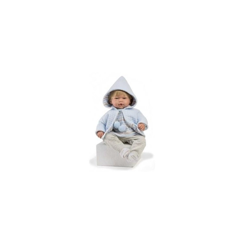 Muñeco Bebé Nando 46 cm Con Sonido