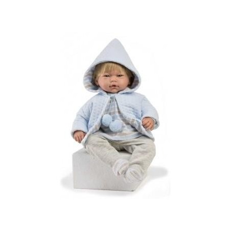 Muñeco Bebé Nando 46 cm Con Sonido