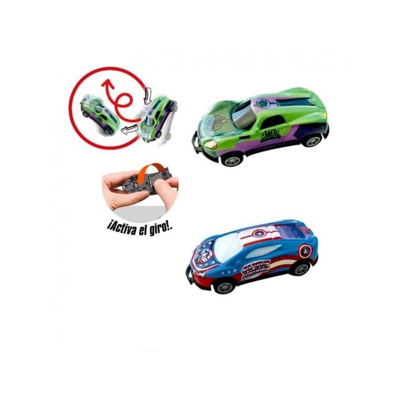 Marvel Coche Flip Giro Increíble ironman