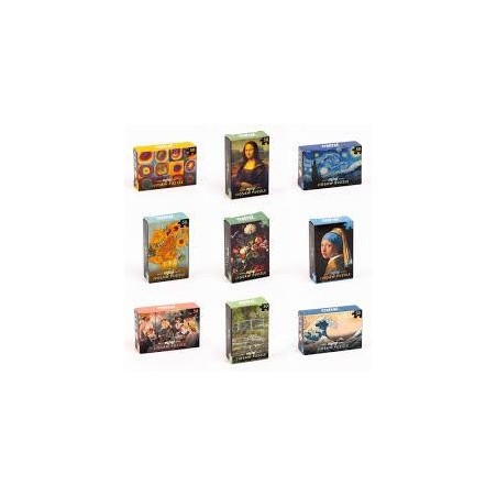 Mini Puzzle Obras de Arte 50 piezas