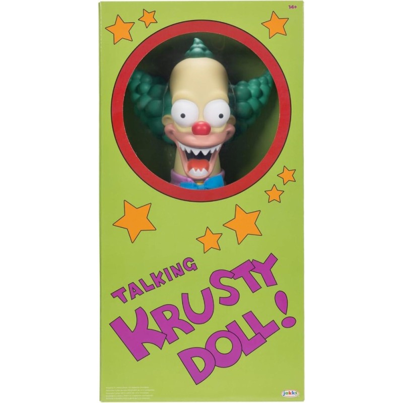 Peluche Krusty Los Simpsons 30 cm Ingles