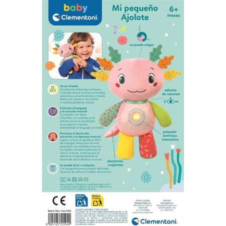 AXOLOTE PLUSH PELUCHE AJOLOTE