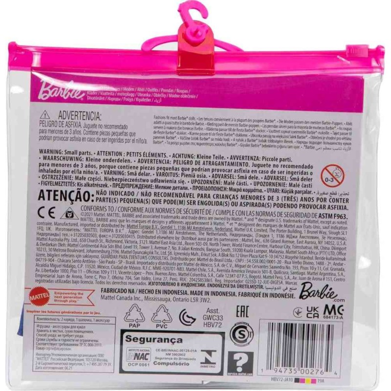 Pack Traje Barbie