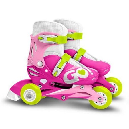 Patines 3 Ruedas Talla 27-30 Rosa