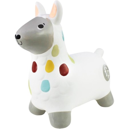 FISHER PRICE: LLAMA SALTARINA CON HINCHA