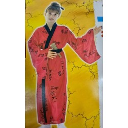 Disfraz kimono asiatica china 7-10 años 2