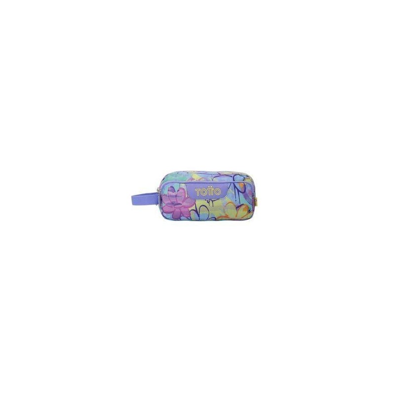 Estuche Totto Agapec Grafily 3 compartim