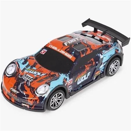Coche rally pvc c/luz r/c  b/cargador 