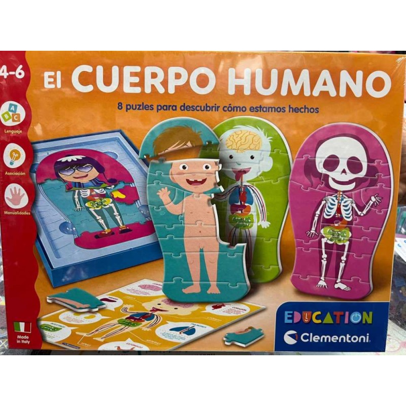 Juego educativo- el cuerpo humano