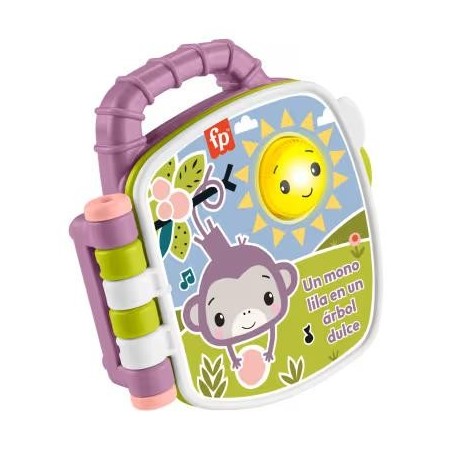 Fisher Price Libro Cuento Musical Morado