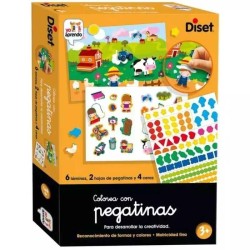 COLOREA CON PEGATINA 2