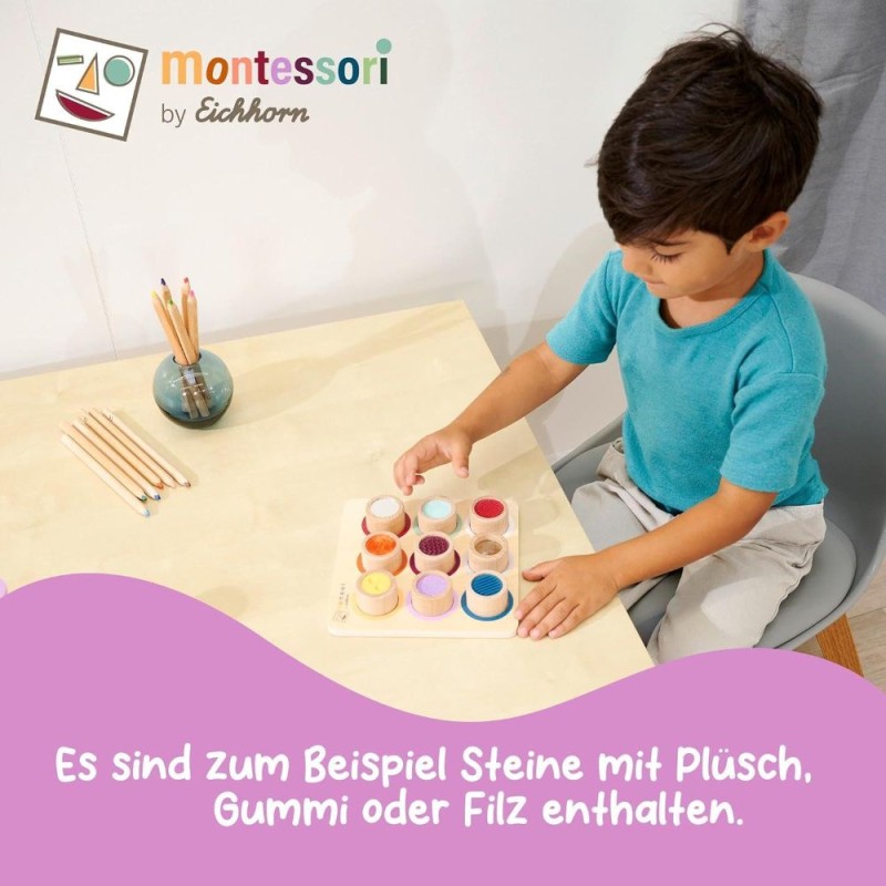 EH Tablero madera táctil Montessori