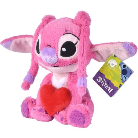Peluche Angel con corazon 25 cm