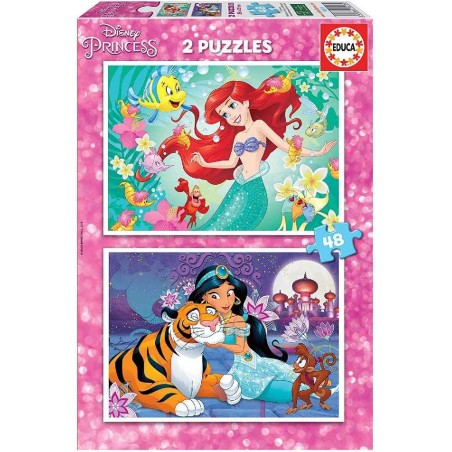 2X48 Disney Princess Ariel + Jasmin
