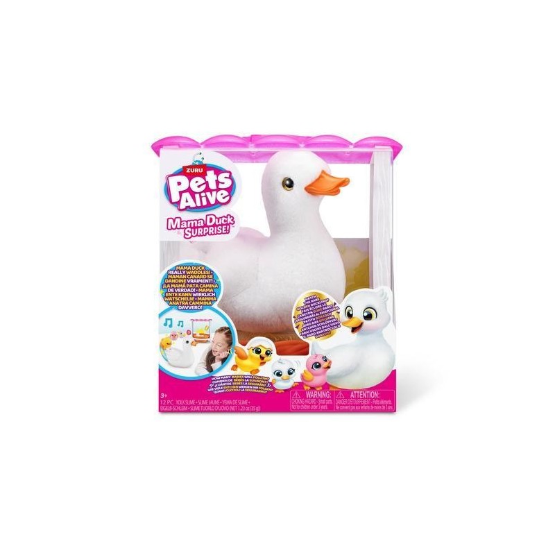 Pets Alive Peluche Mama Pato y Bebes Sor