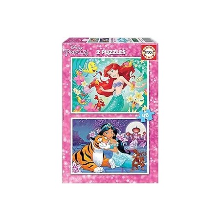 2X48 Disney Princess Ariel + Jasmin