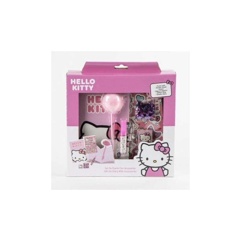 Set Diario Hello Kitty