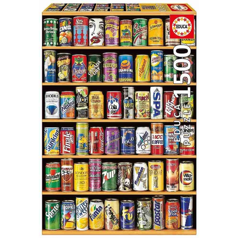 Puzzle 1500 latas