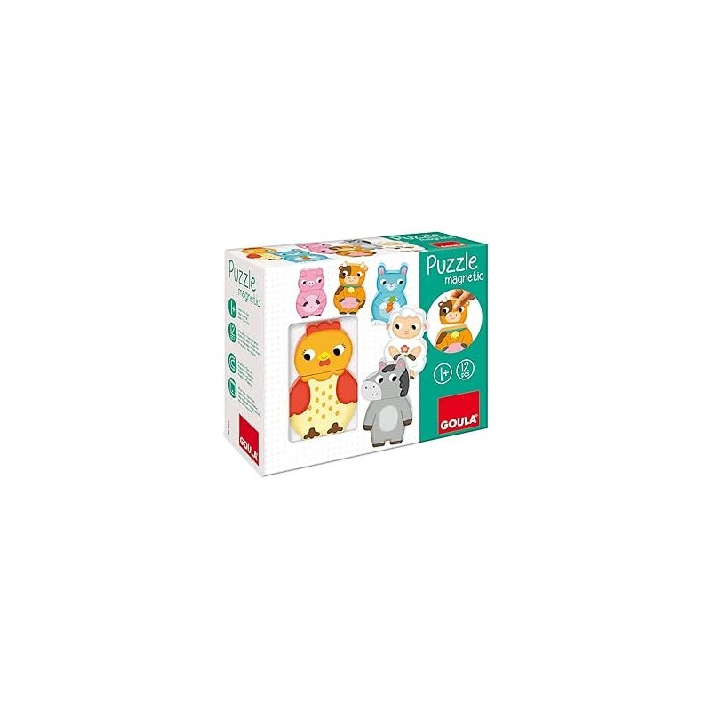 Puzzle Magnético Intercambiable Granja