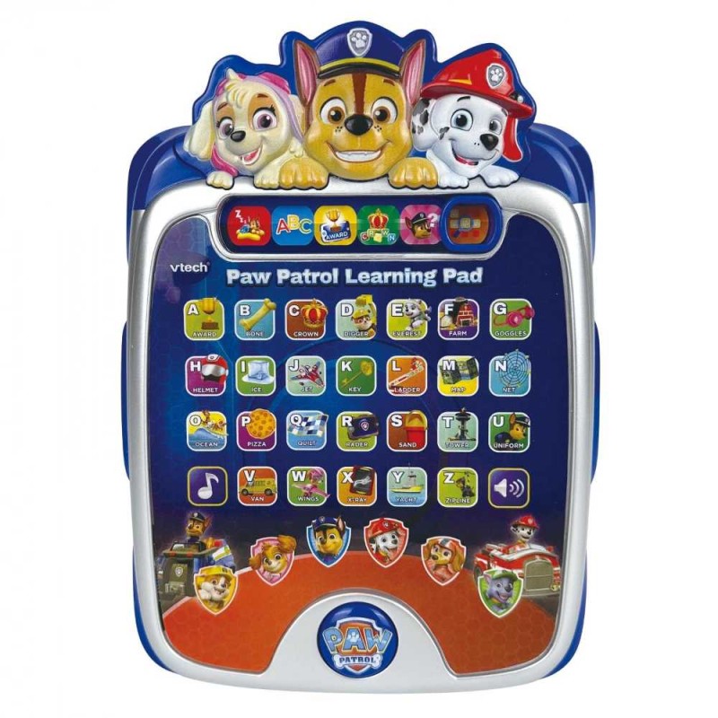 Tablet alfabeto de la Patrulla canina