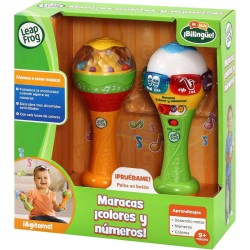 Maracas ¡Colores y números! Bilingüe 2
