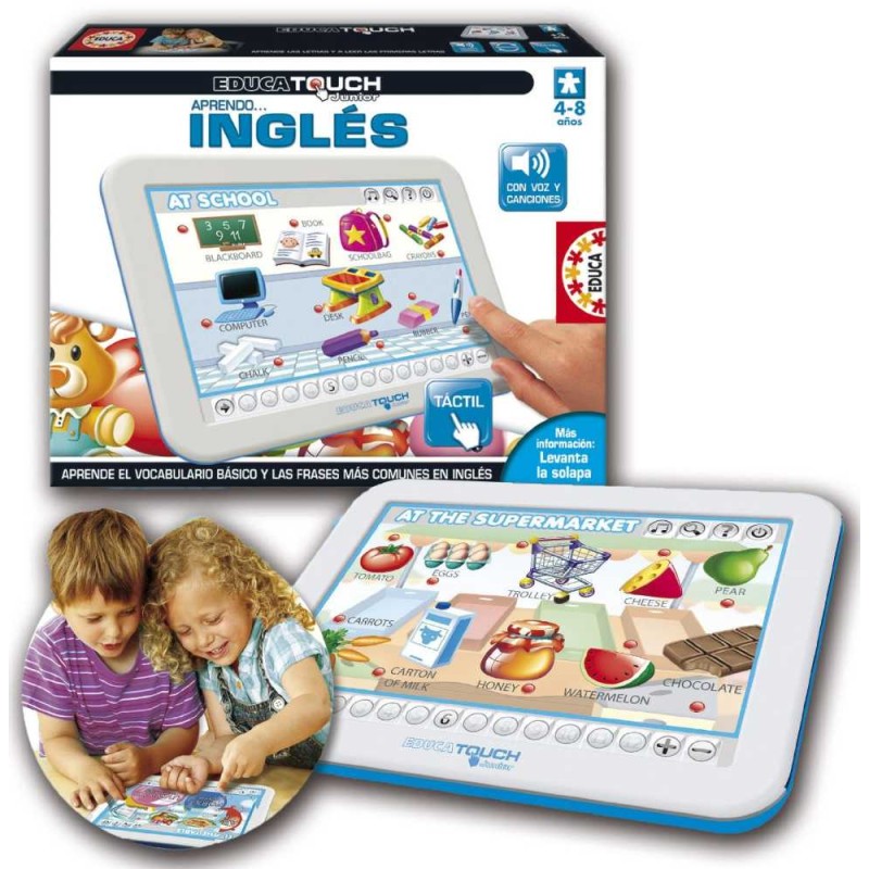 EducaTouch Junior Aprendo Inglés Juego E