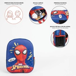 Mochila 3D Spiderman Marvel 31cm 2