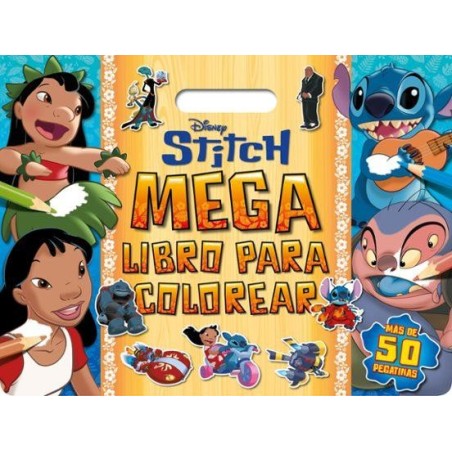 STITCH. MEGALIBRO PARA COLOREAR