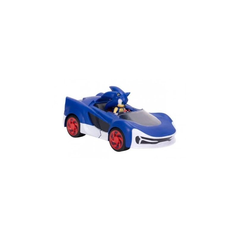 Vehiculo + Figura Sonic 