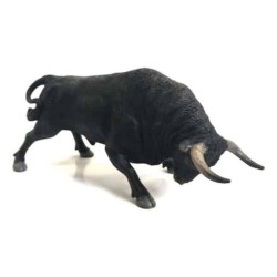 Figura Toro Bravo Negro Zaino Embistiend