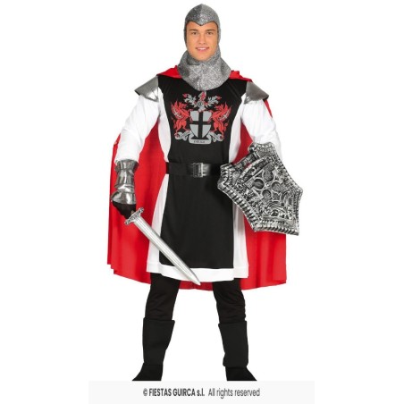 DISFRAZ CABALLERO MEDIAVAL ADULTO T.L