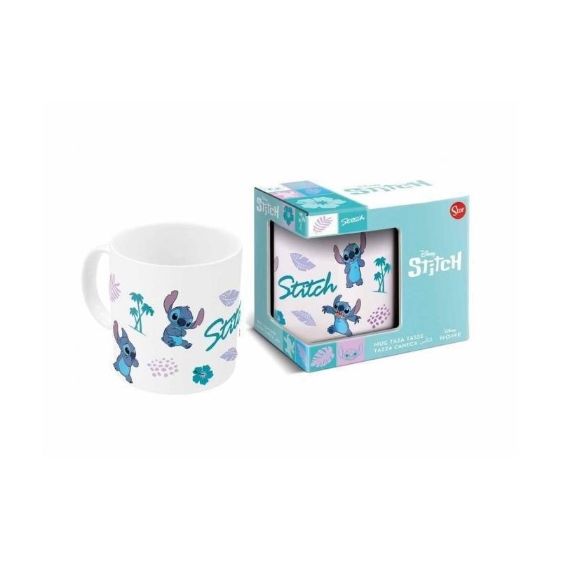 Taza Stitch 325 ml Ceramica