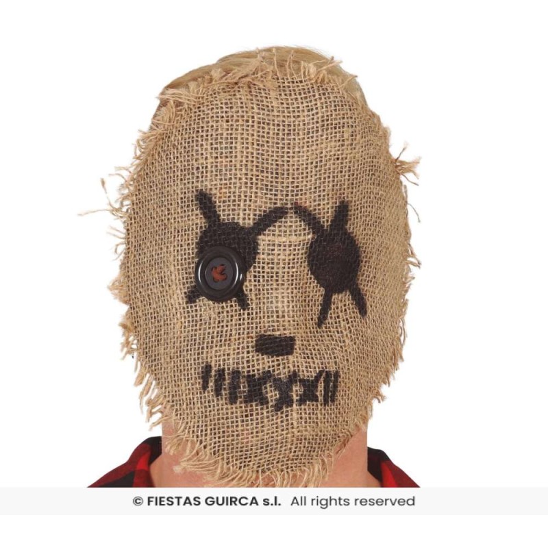 Mascara Muñeco Trapo Saco